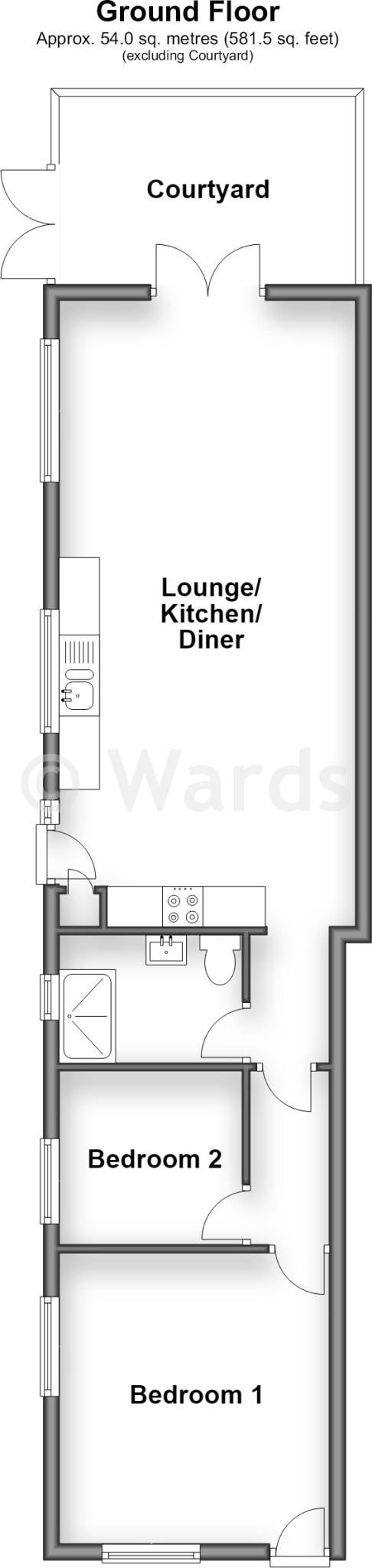 High Street, Bridge, Kent floorplan