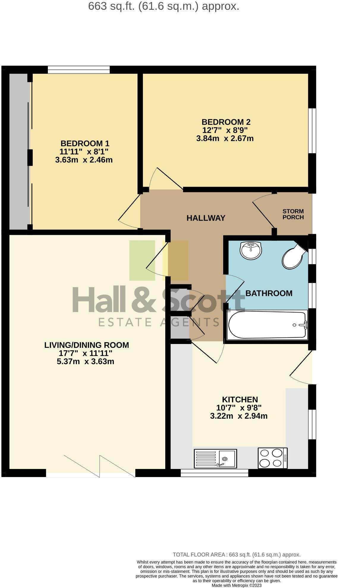 Homefield Close, Ottery St Mary floorplan