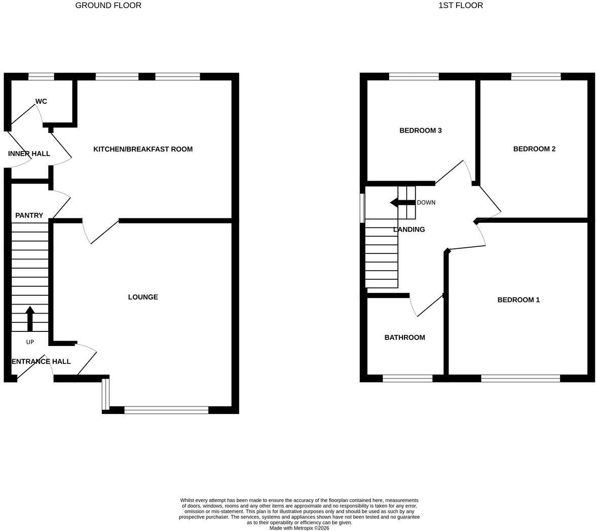 Melbourne Avenue, Scartho, Grimsby, N.E. Lincs, DN33 2AP floorplan
