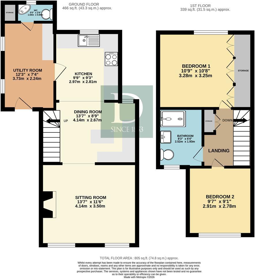 Market Street, Laxfield, Woodbridge floorplan