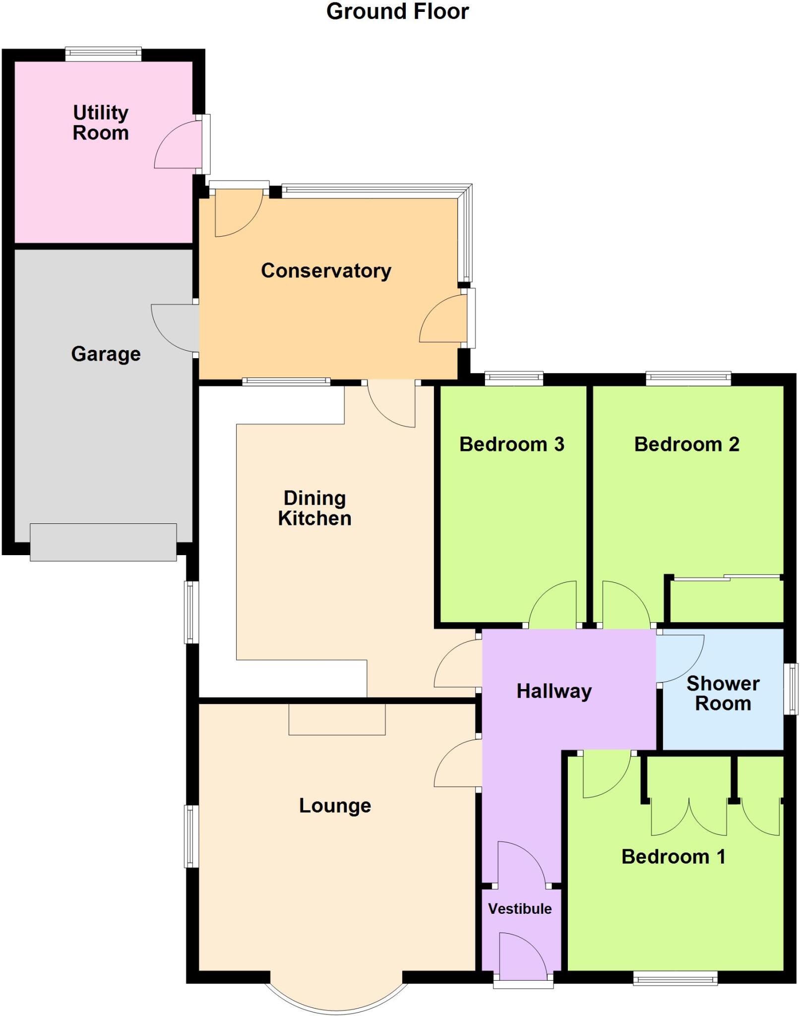 St. Andrews Close, Leyland floorplan