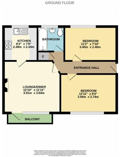 West End, Southampton floorplan