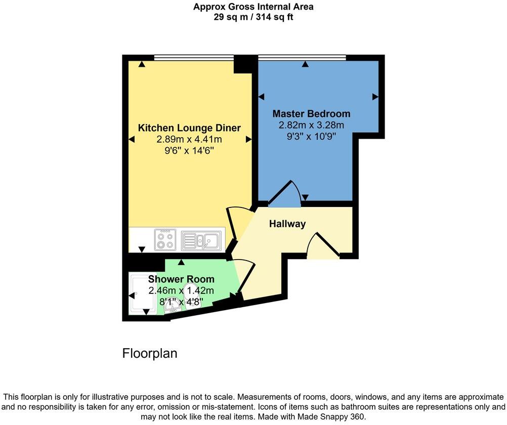 Wellington Road South, Stockport, SK4 floorplan