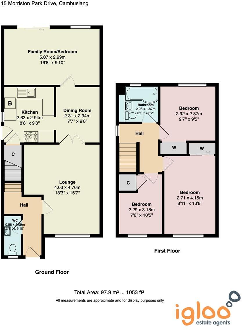 Morriston Park Drive, Cambuslang floorplan