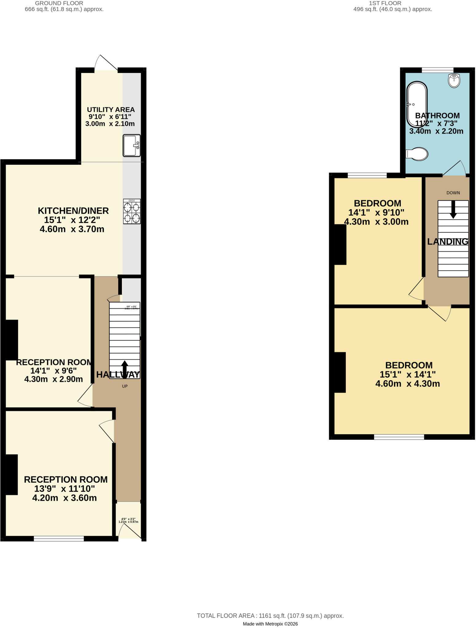 Webb Street, Bristol, BS5 floorplan