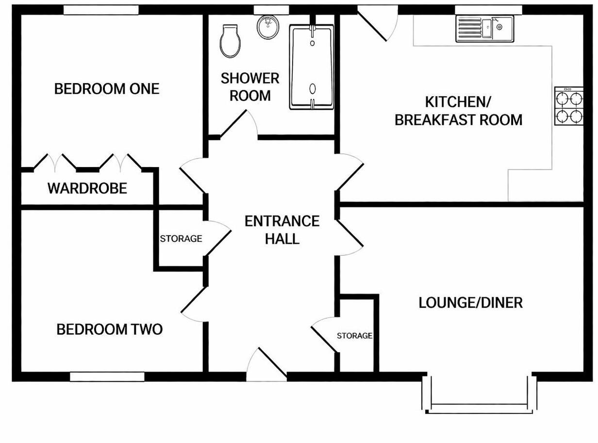 The Croft, Bourne, Lincolnshire, PE10 floorplan