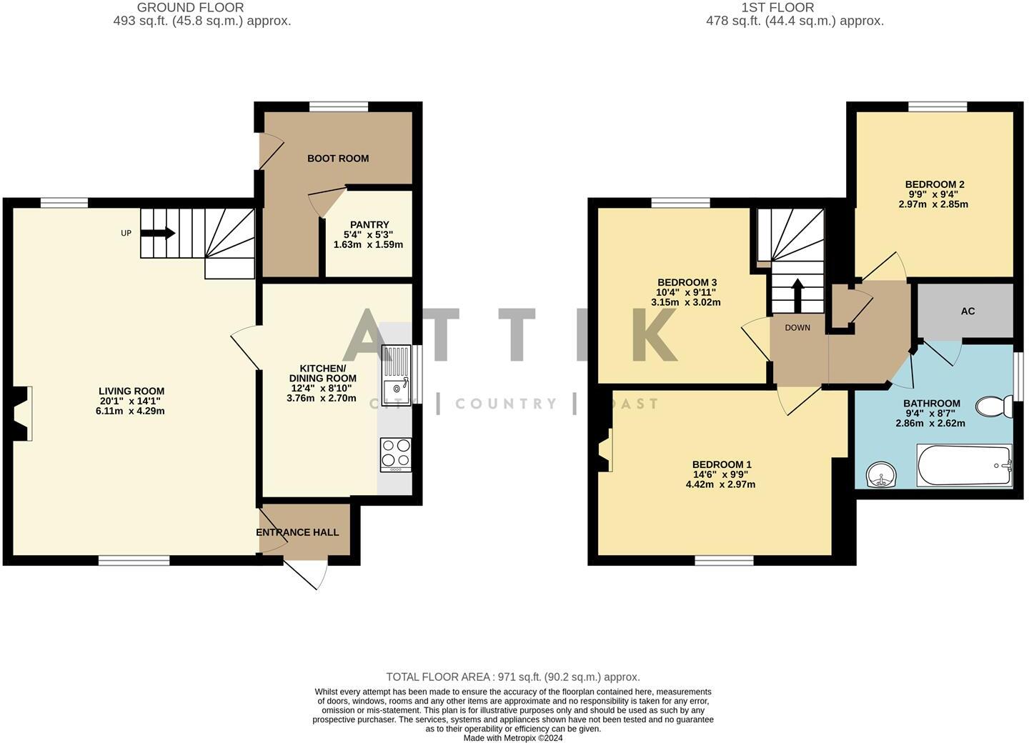 Mill Road, Godwick, Tittleshall floorplan