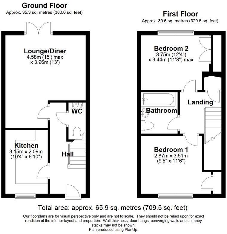 Mill Fields, Higham Ferrers floorplan