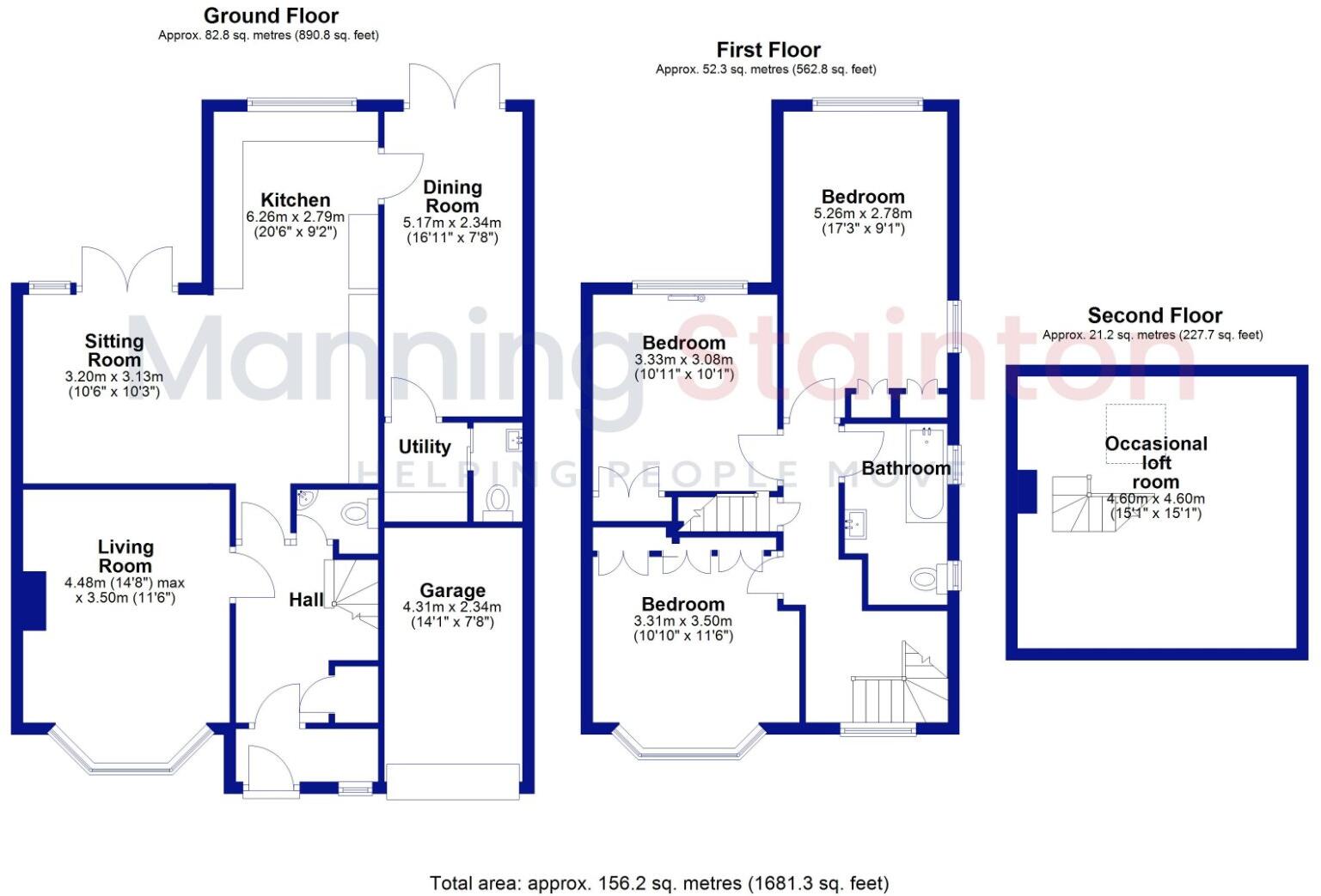West End Rise, Horsforth, Leeds, West Yorkshire floorplan