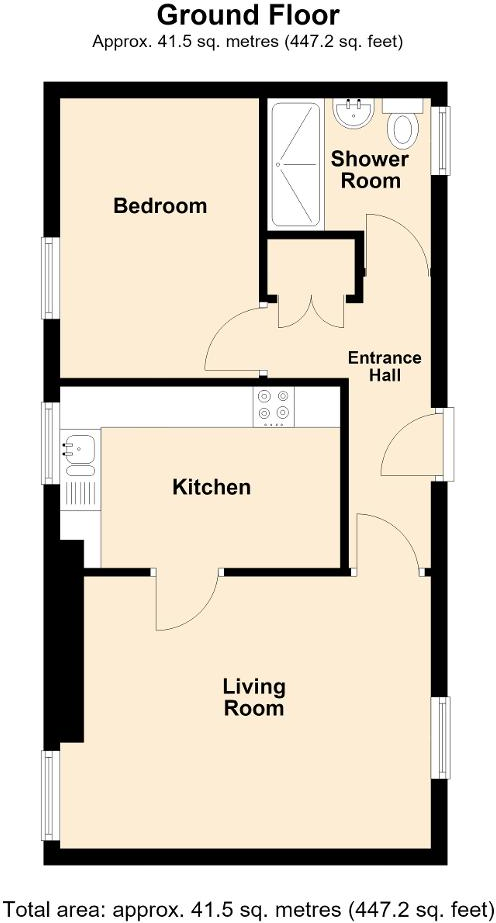 Kington Road, Weobley, HR4 8QT floorplan