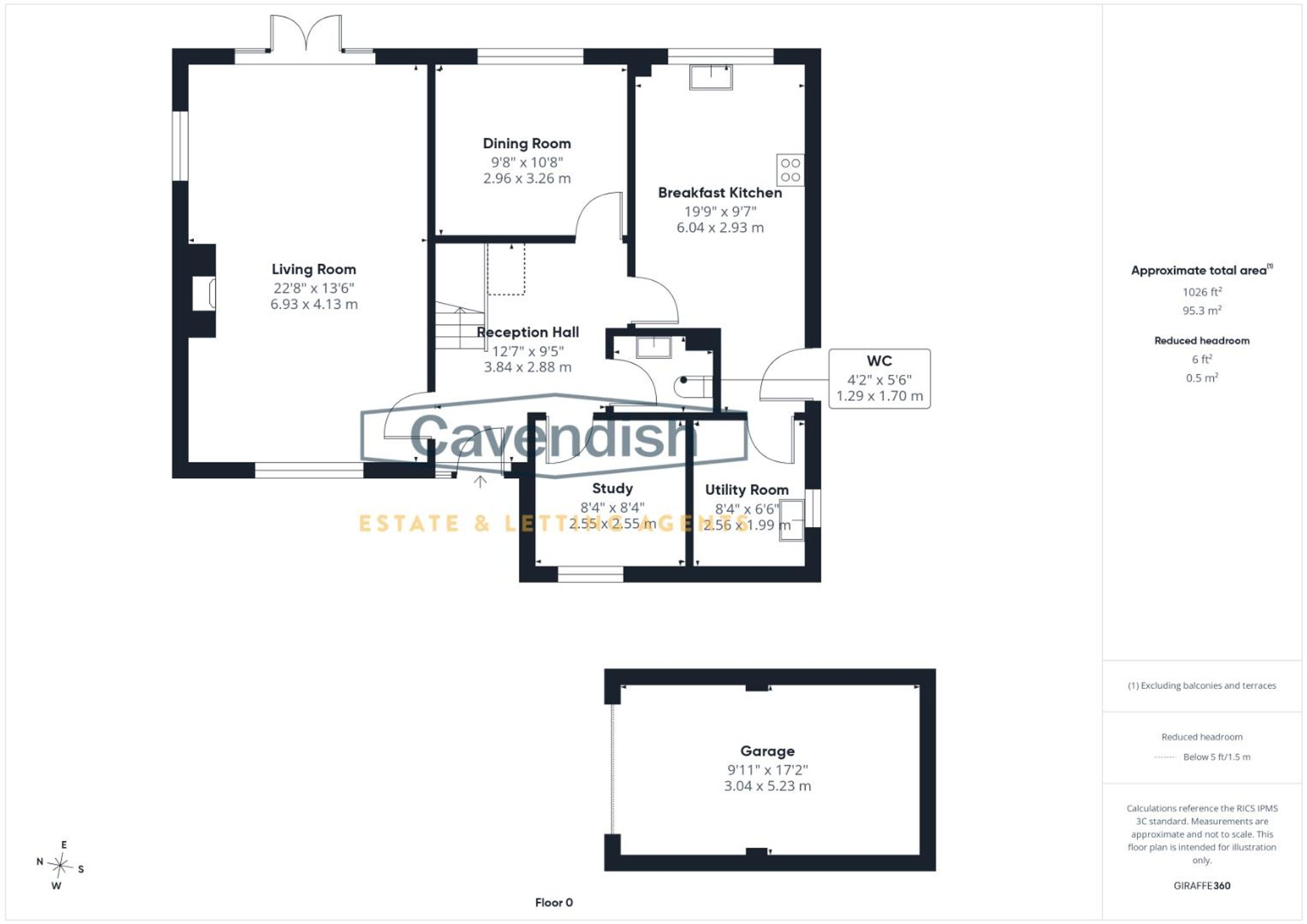 Manor Road, Chester, CH4 floorplan