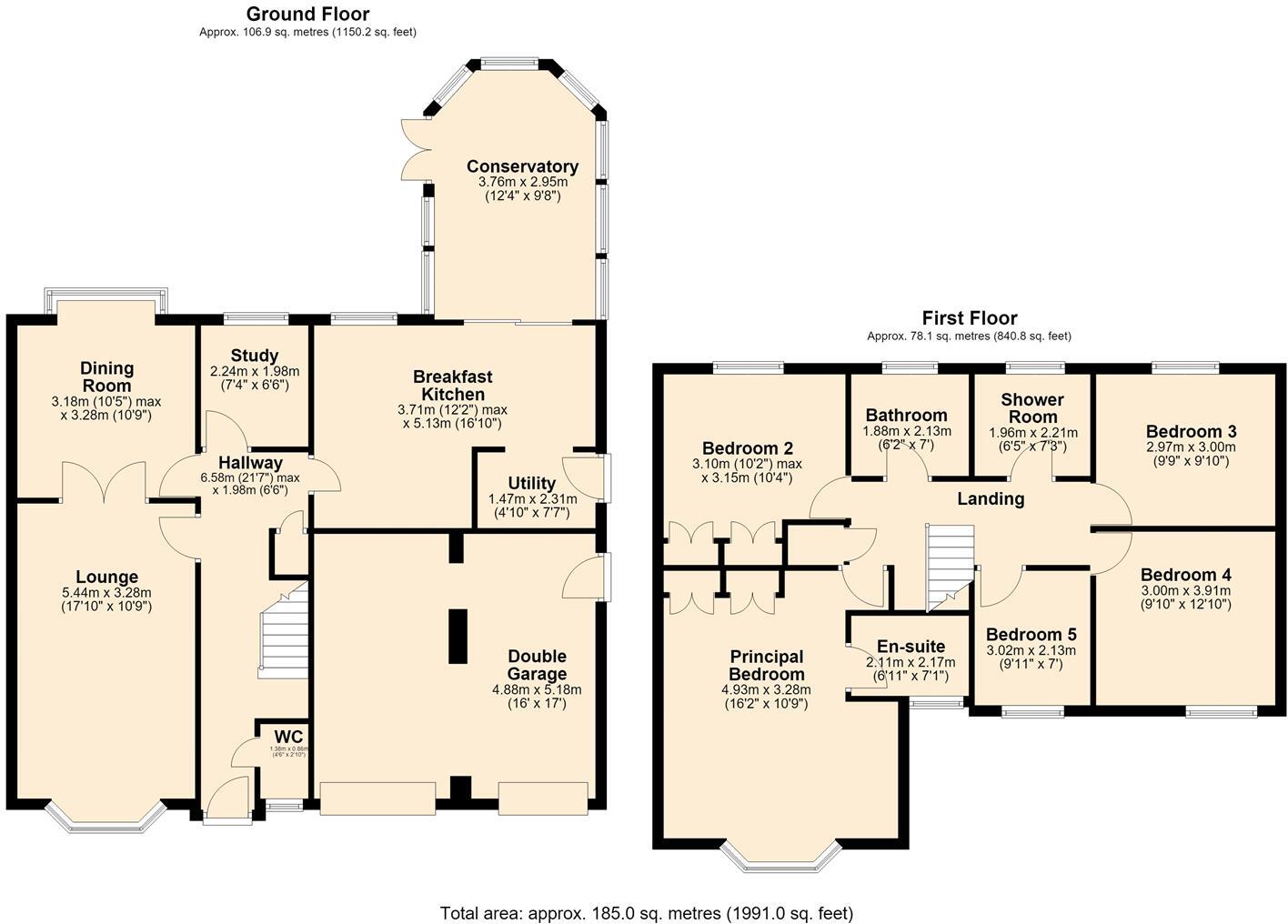 Lavender Close, Lutterworth floorplan