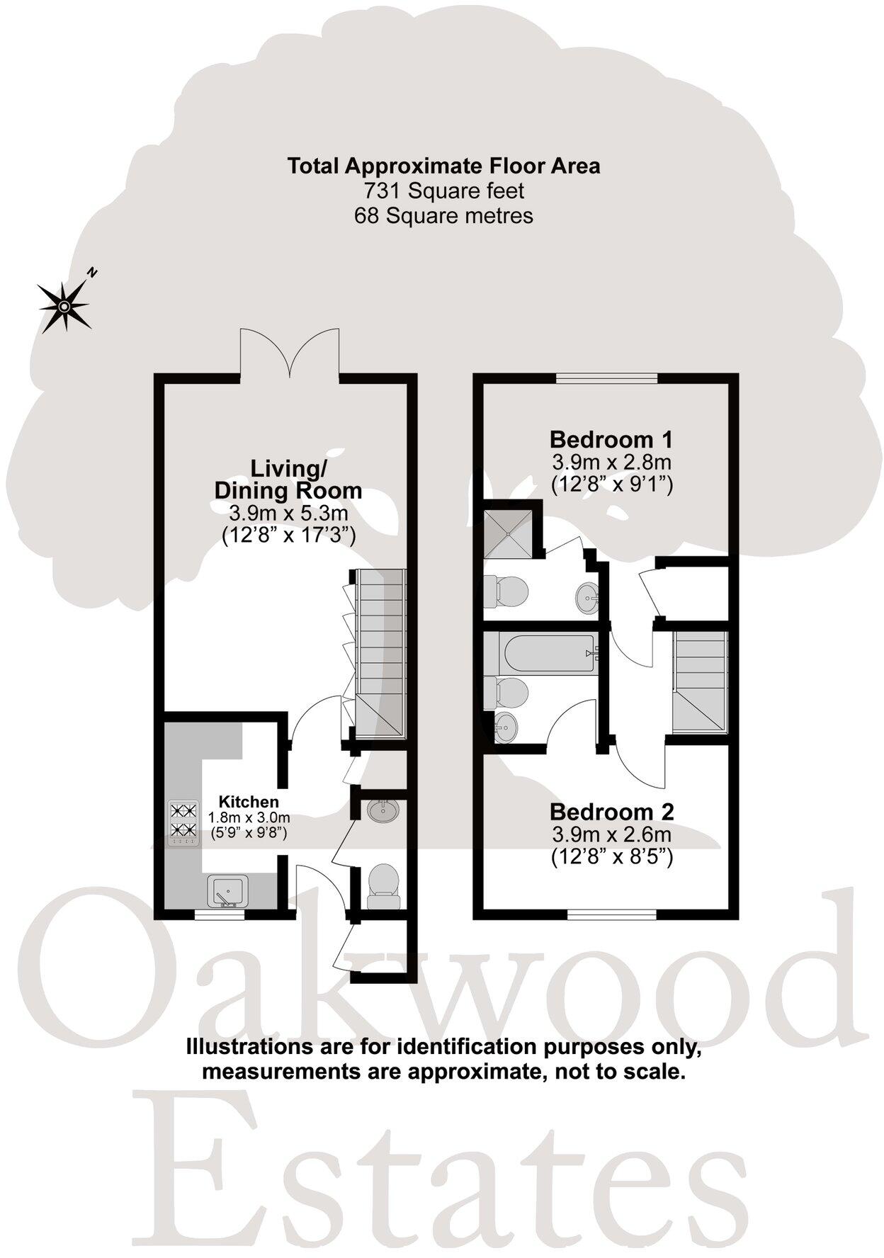 Bessemer Close, Langley, SL3 floorplan