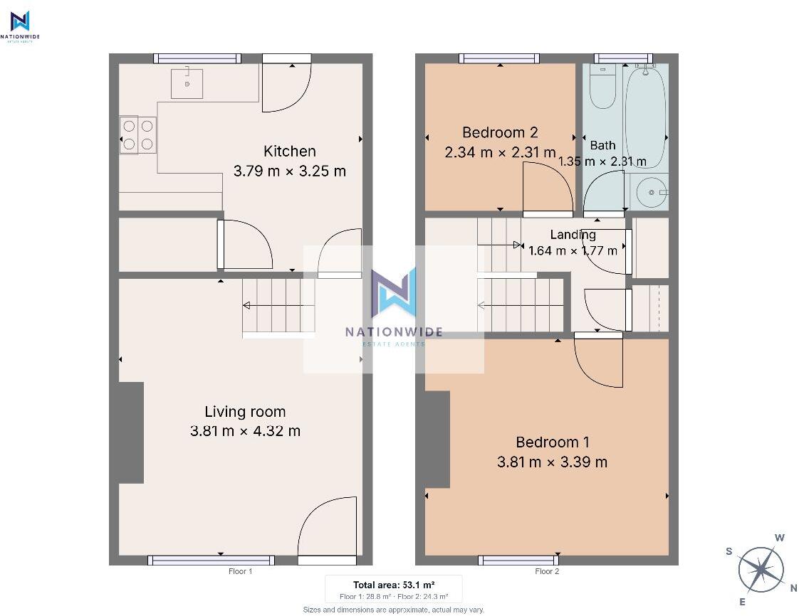St. Annes Road, Chorley floorplan