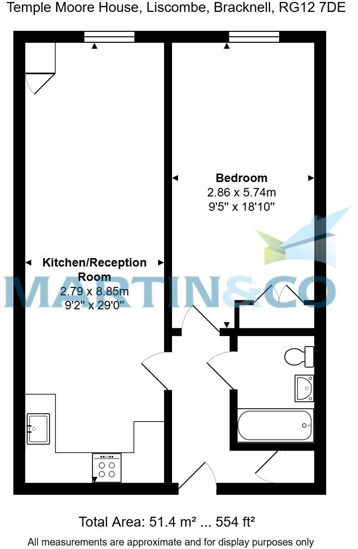 Temple Moore House, Liscombe floorplan