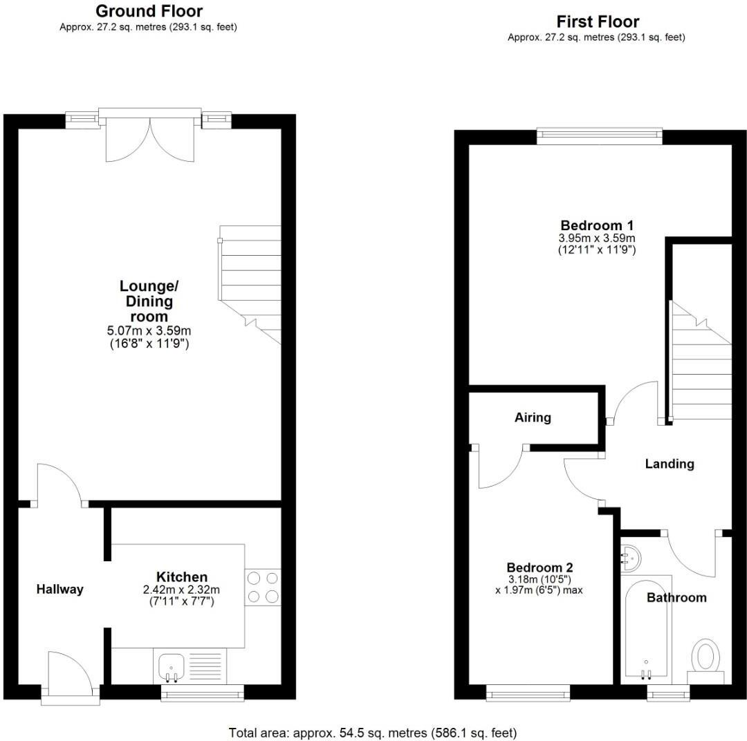 Heol Yr Eglwys, Bryncethin, Bridgend, CF32 9JP floorplan