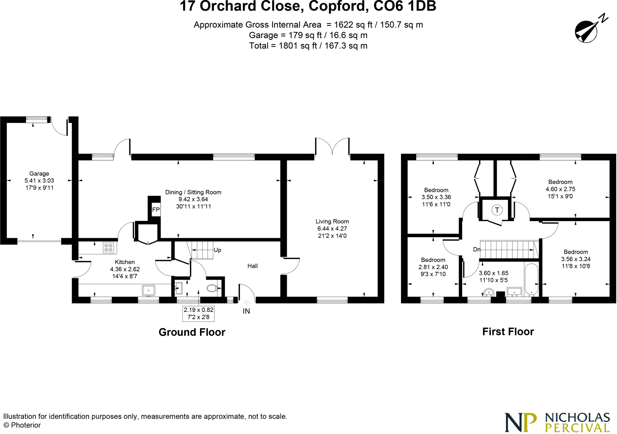 17, Orchard Close, Copford, Colchester floorplan