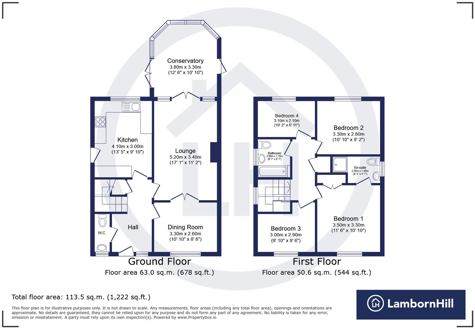 Randle Way, Sittingbourne, ME9 floorplan