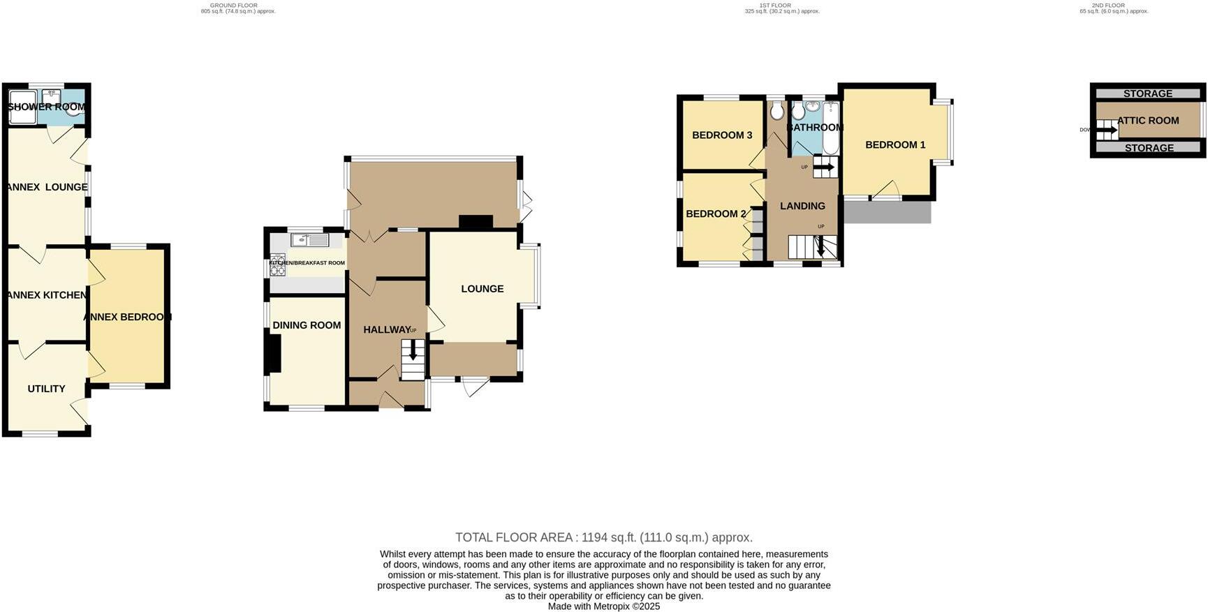 Barrack Shute, Niton, Ventnor floorplan