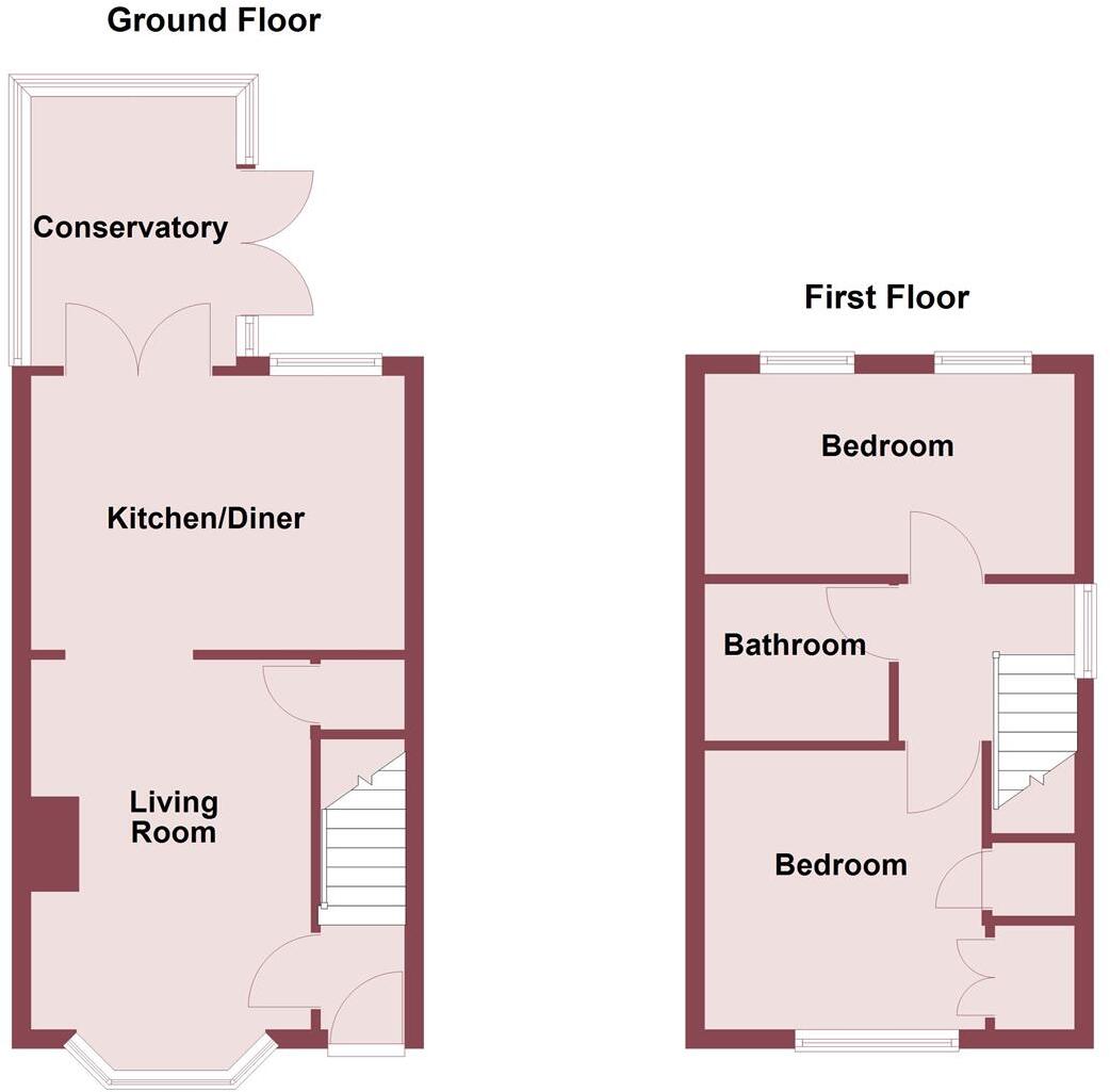 Oakwood Drive, Prenton floorplan
