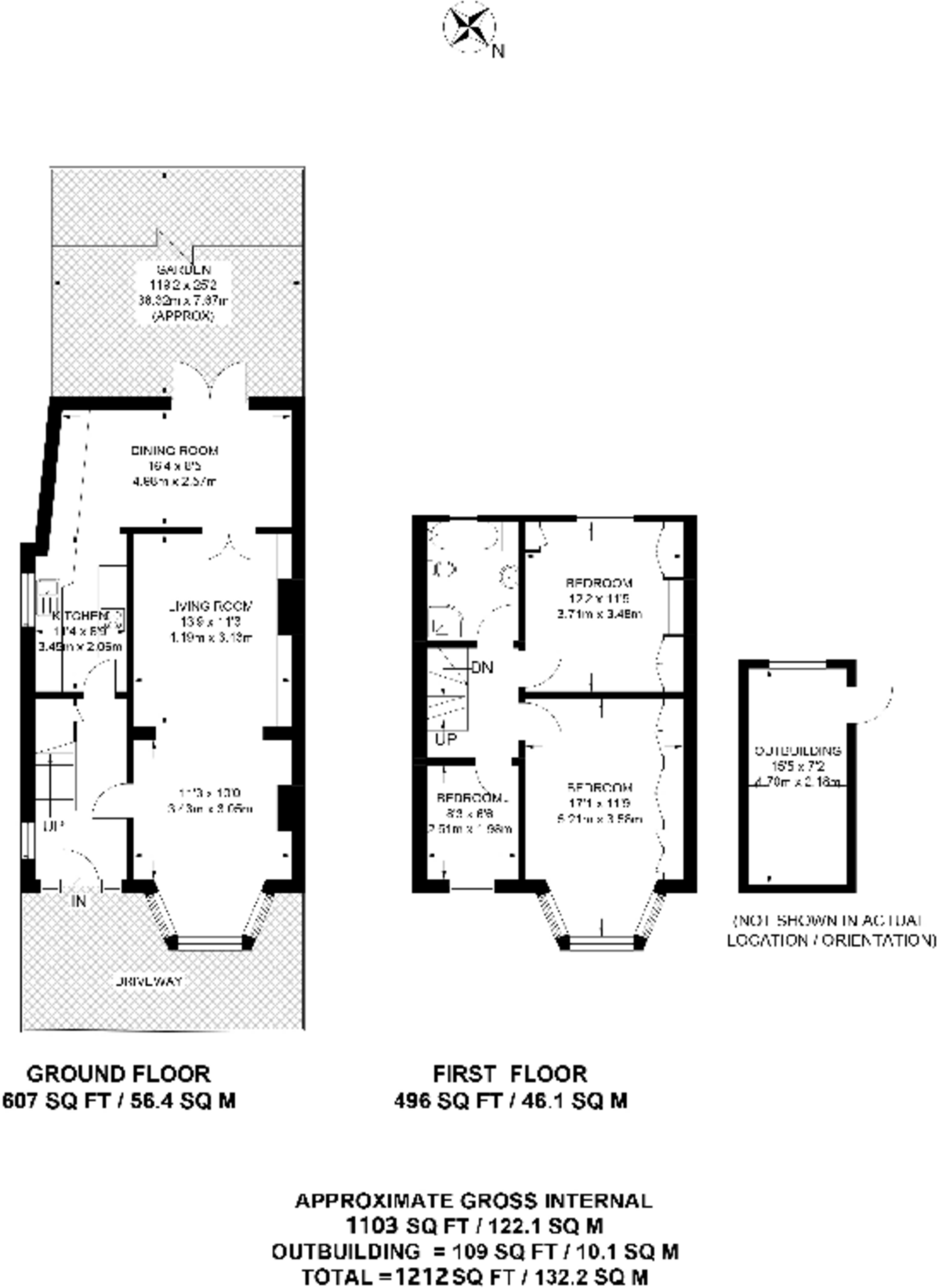 Alder Grove, Dollis Hill, London, NW2 floorplan