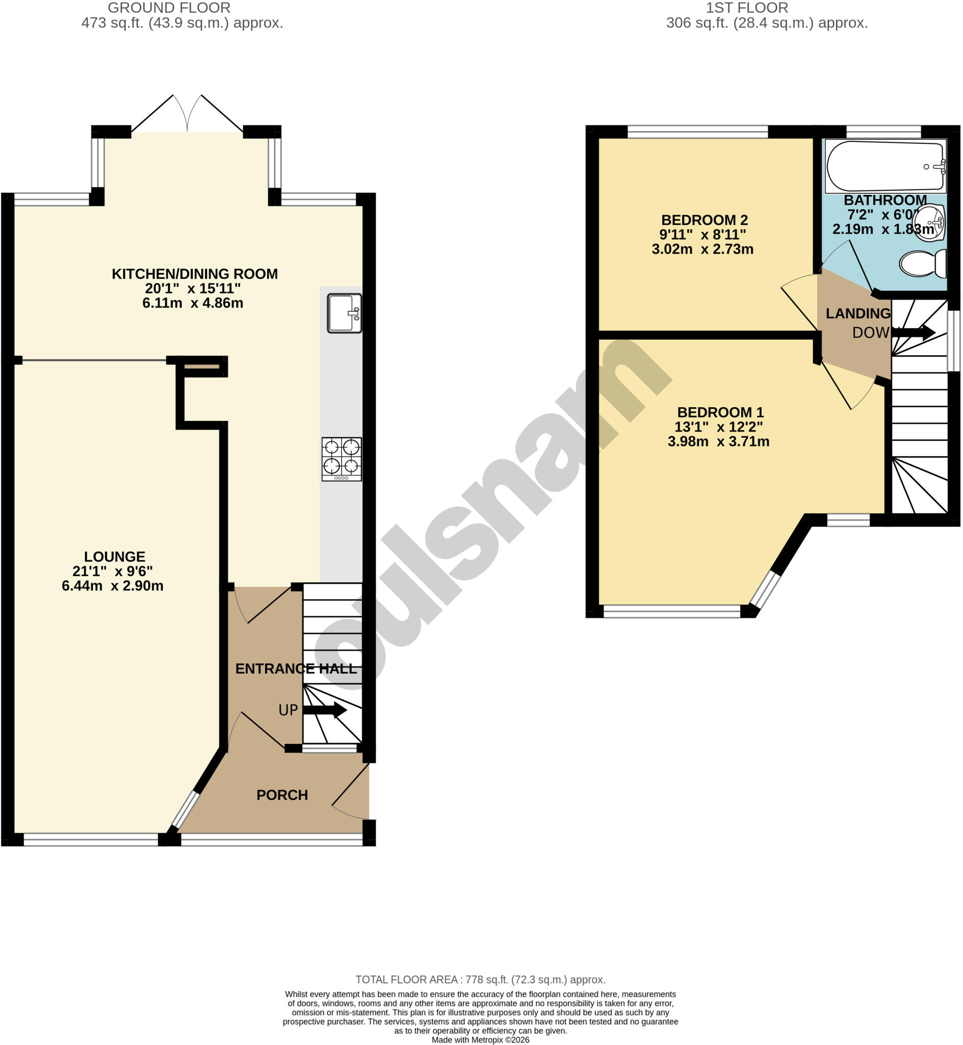 Corisande Road, Selly Oak, Birmingham, B29 floorplan