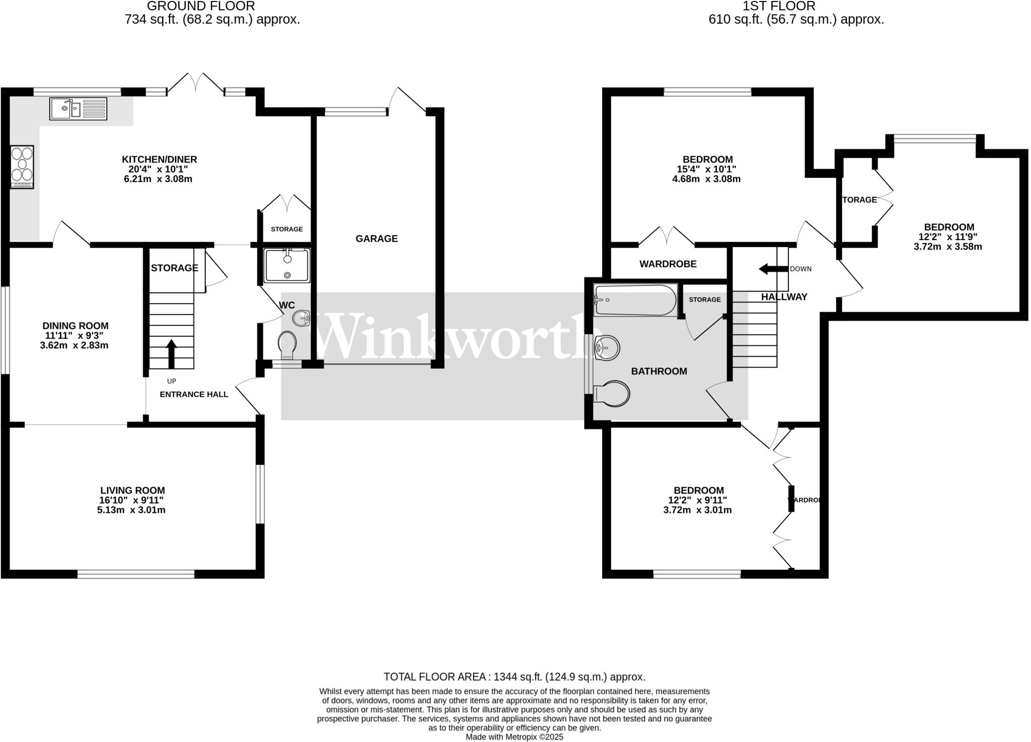 Hargham Road, Old Buckenham, Attleborough, Norfolk, NR17 floorplan