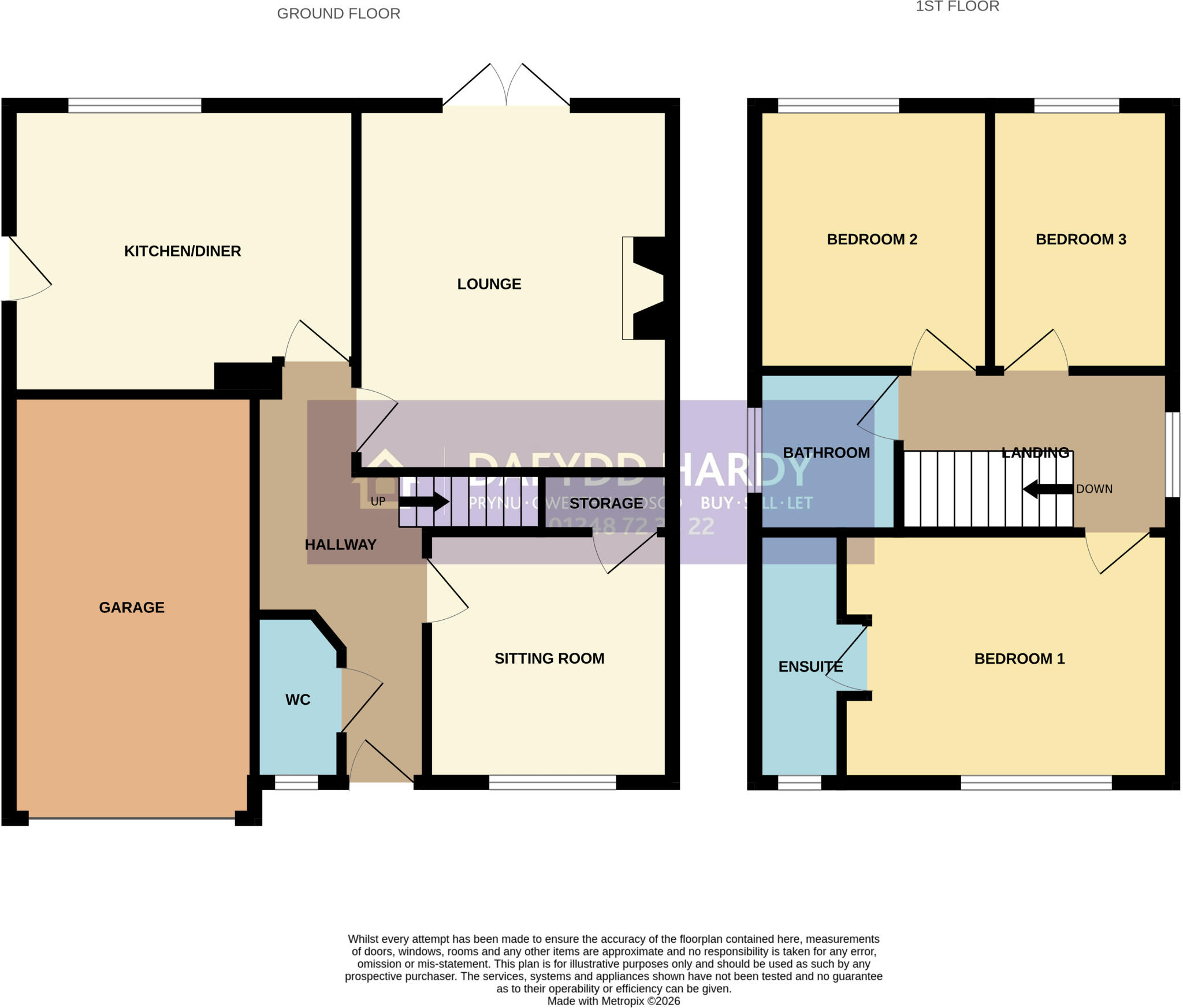 Gwel Y Llan, Caernarfon, Gwynedd, LL55 floorplan