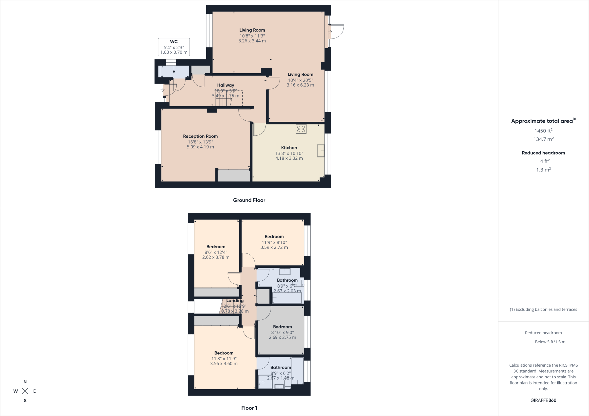 Blacklands Crescent, Forest Row, East Sussex, RH18 floorplan