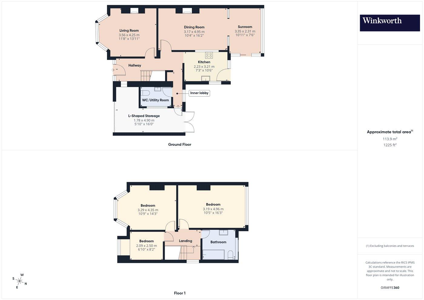 Chiltern Crescent, Earley, Reading, Berkshire, RG6 floorplan