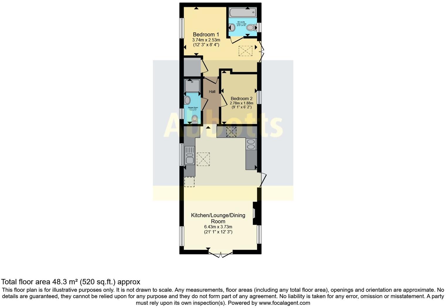 Woodland Holiday Park, Trimingham, Norwich, Norfolk, NR11 floorplan