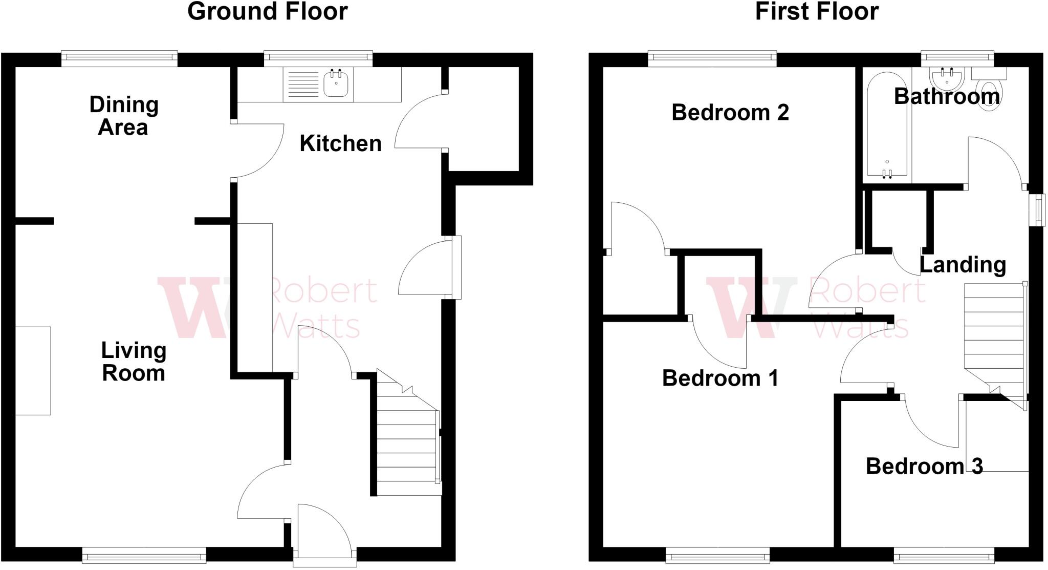 Edge End Road, Bradford, West Yorkshire, BD6 floorplan