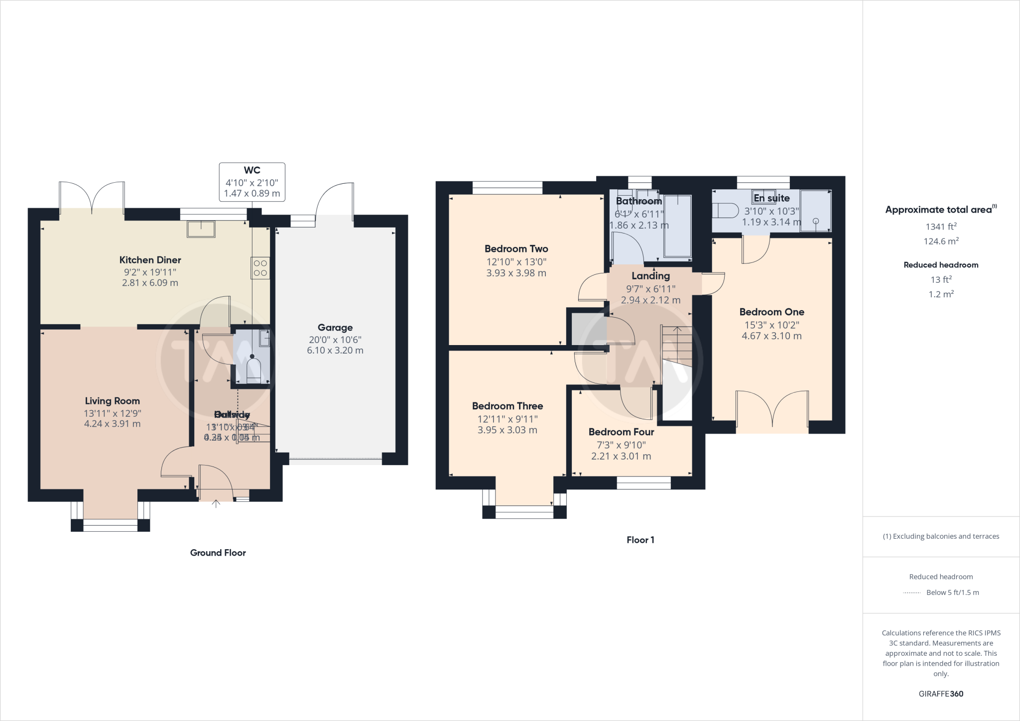 Vulcan Close, Bury, Ramsey, Huntingdon, PE26 floorplan