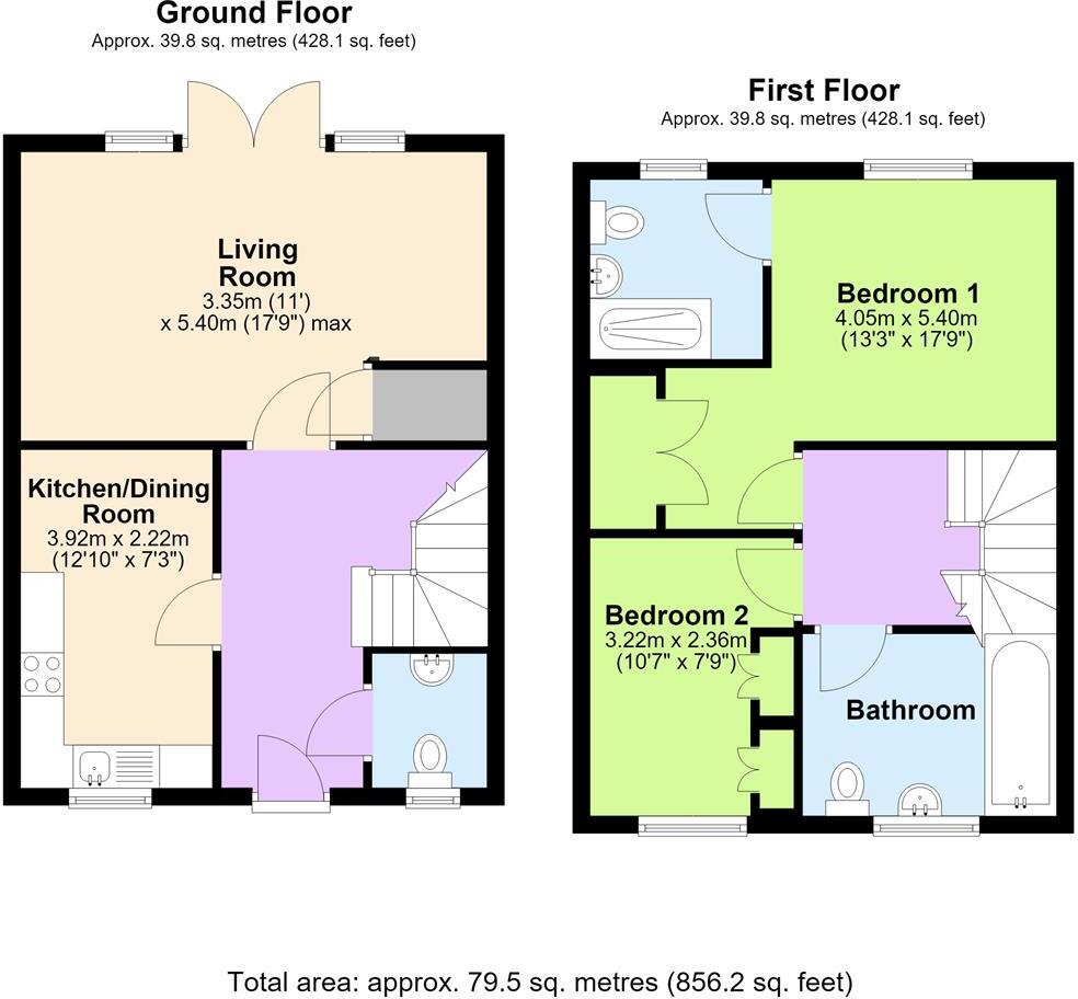 Sears Drive, Tring floorplan