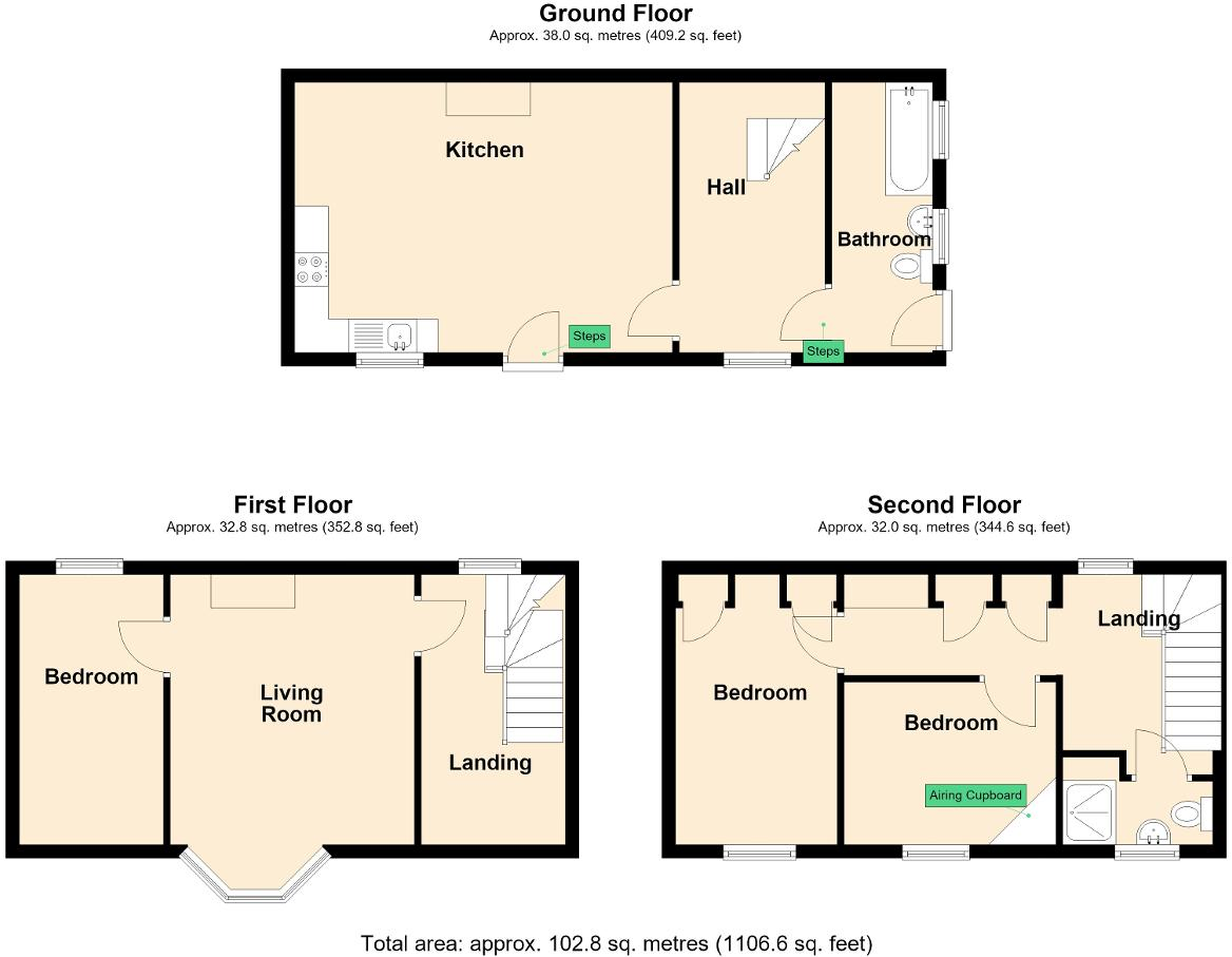 South Street, Leominster, HR6 8JB floorplan