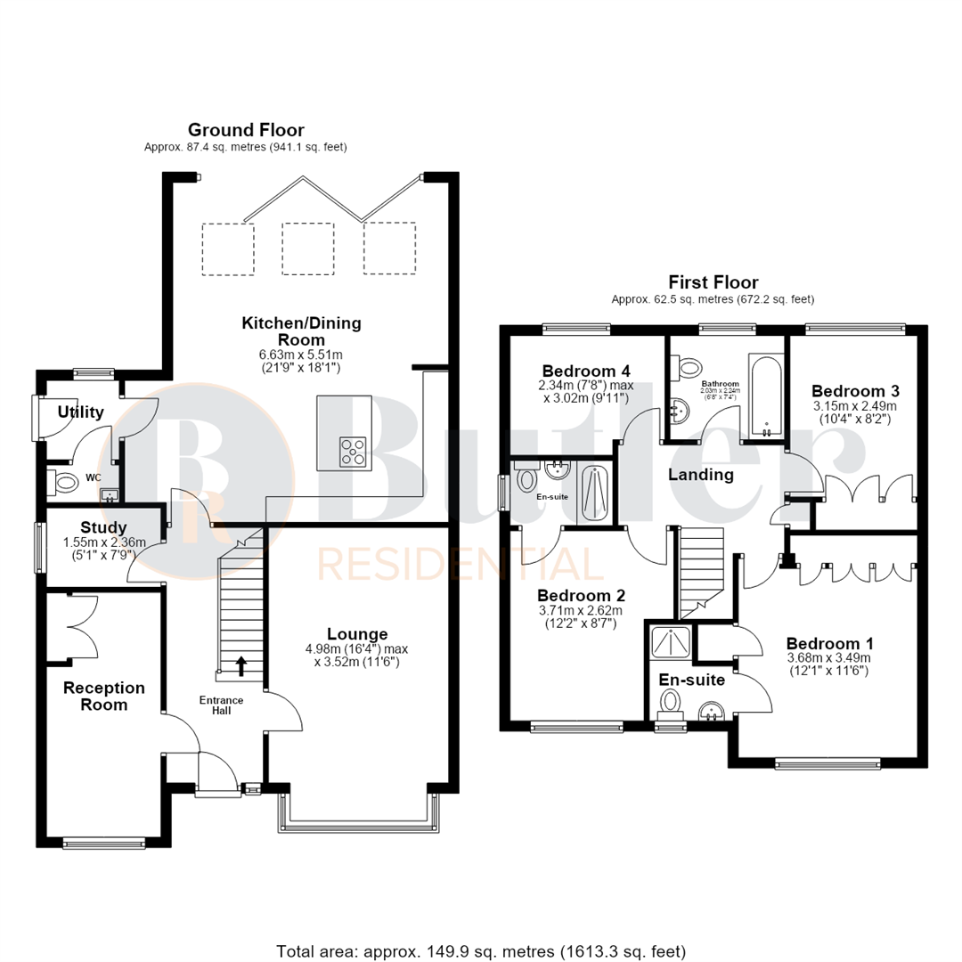 Minerva Close, Stevenage floorplan