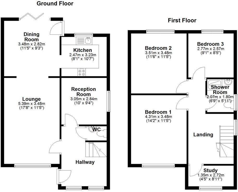 Clifton Drive, Bare, Morecambe floorplan