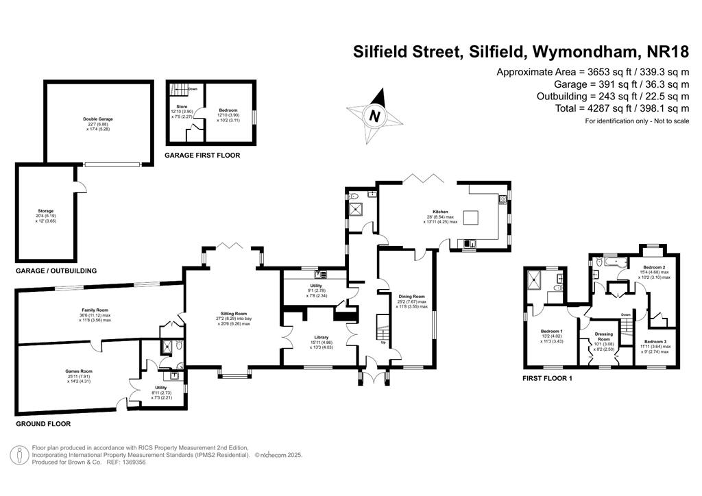Orchard House, Silfield, Wymondham, Norfolk NR18 9NL floorplan