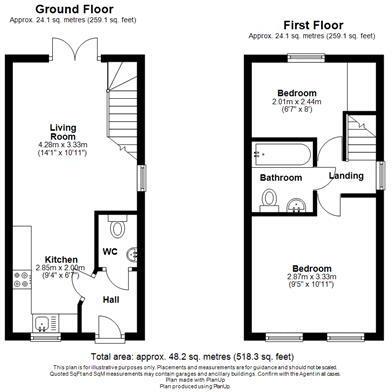 Chapmangate, Pocklington, York, East Riding of Yorkshire, YO42 2AY floorplan