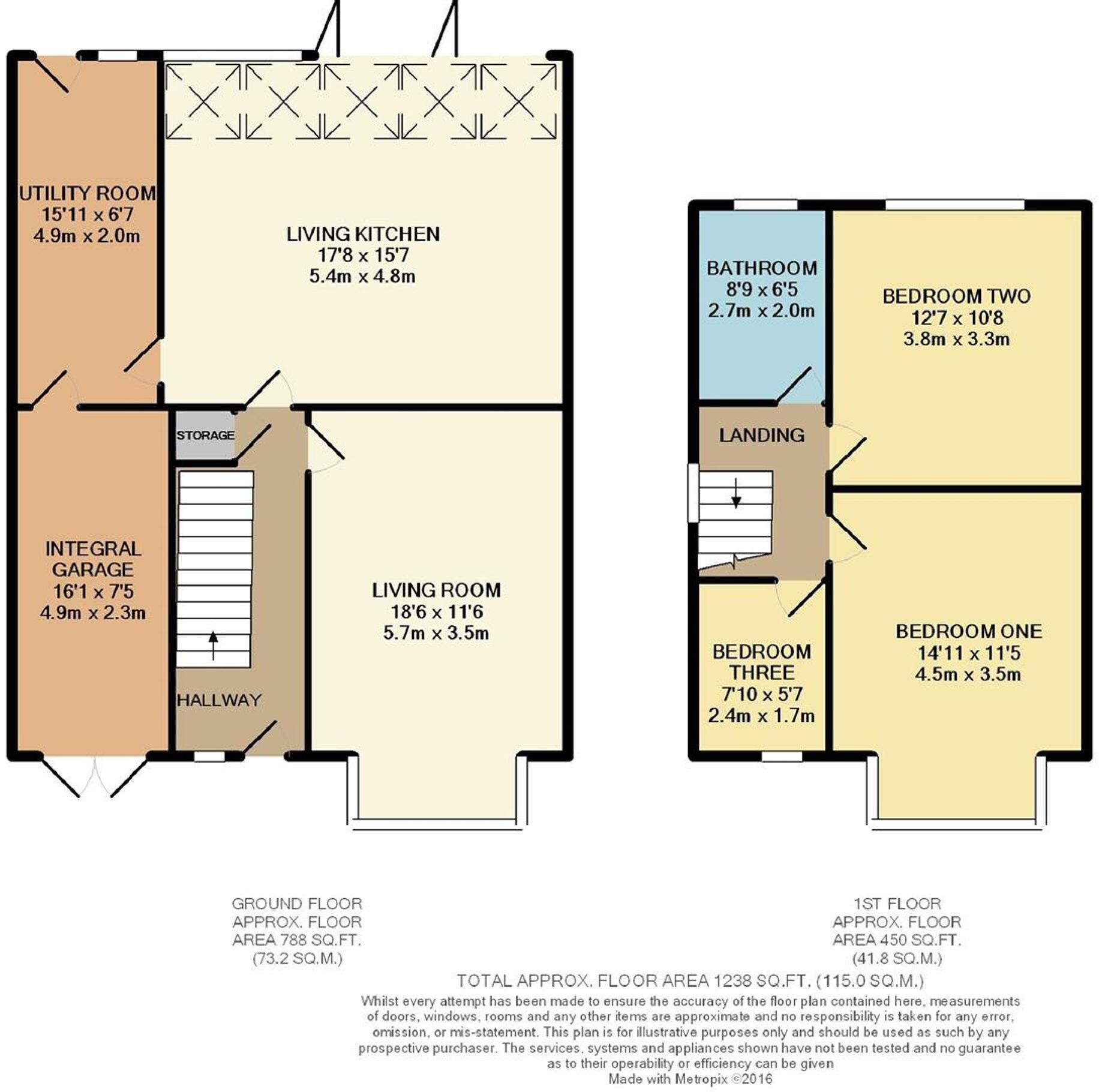 Monfa Avenue, Woodsmoor floorplan