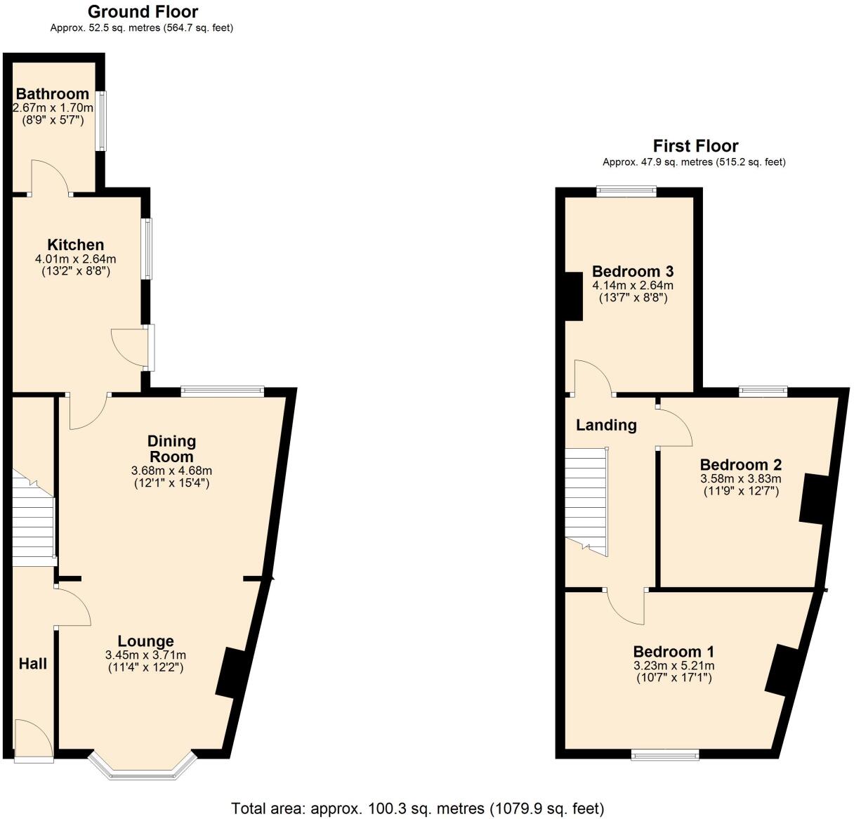 Holyoake Terrace, Long Buckby, NN6 7RH floorplan