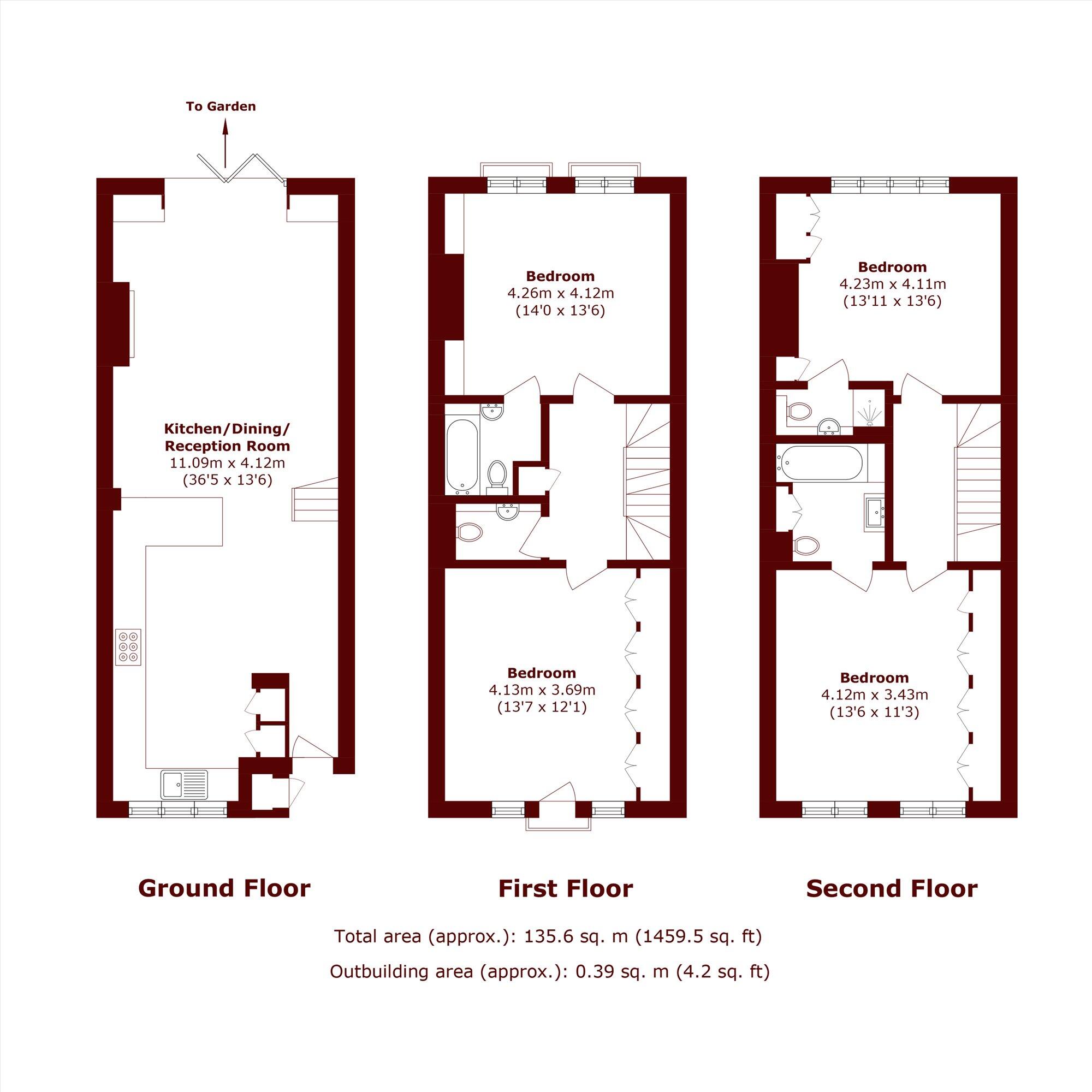 Hurlingham Square, Fulham floorplan