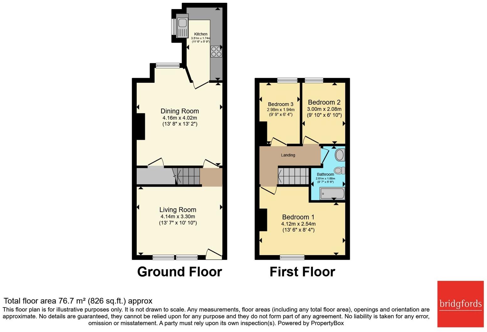 Kimberley Street, Briercliffe, Burnley, Lancashire, BB10 floorplan