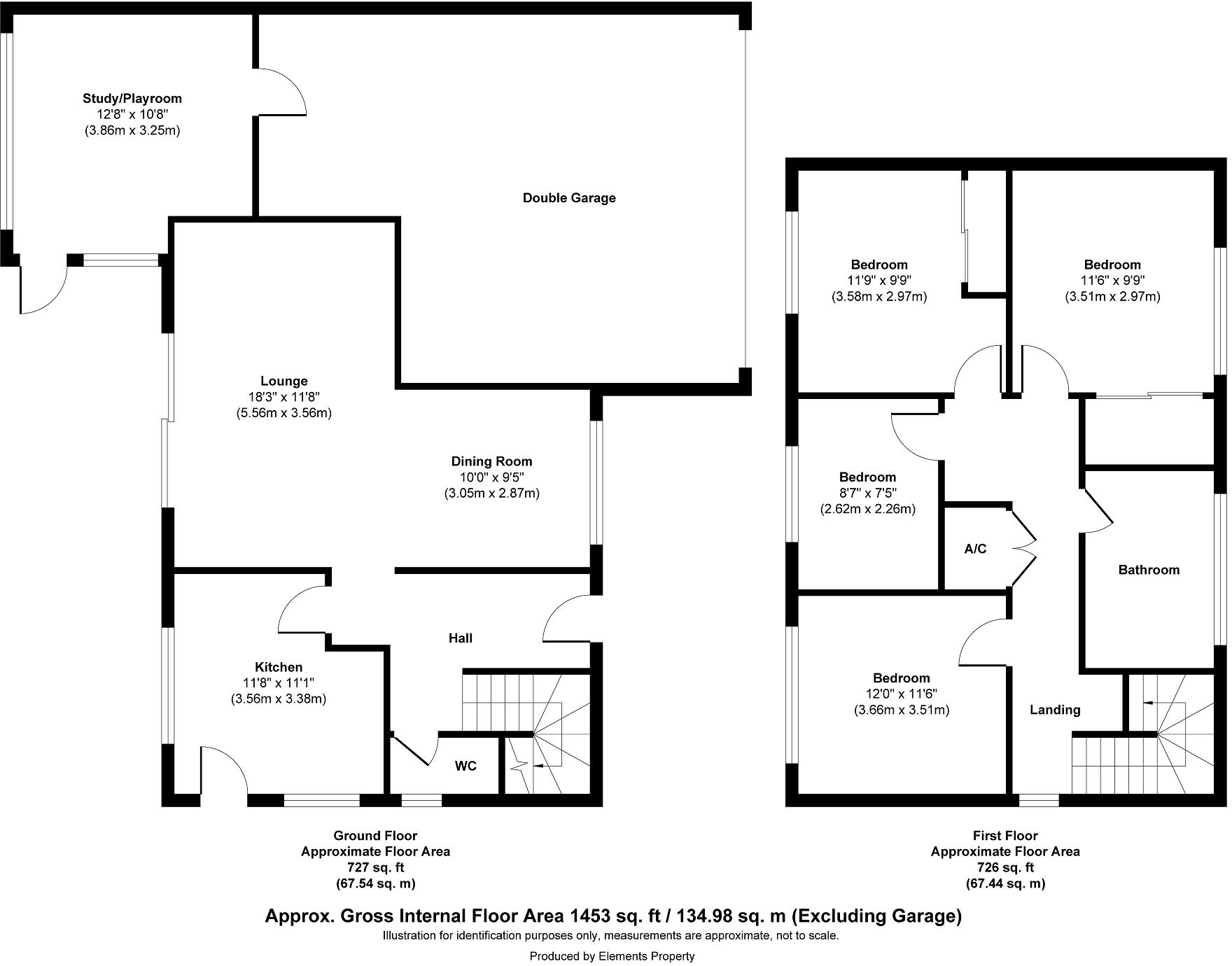 Rowan Close, Crawley, West Sussex. RH10 1JN floorplan