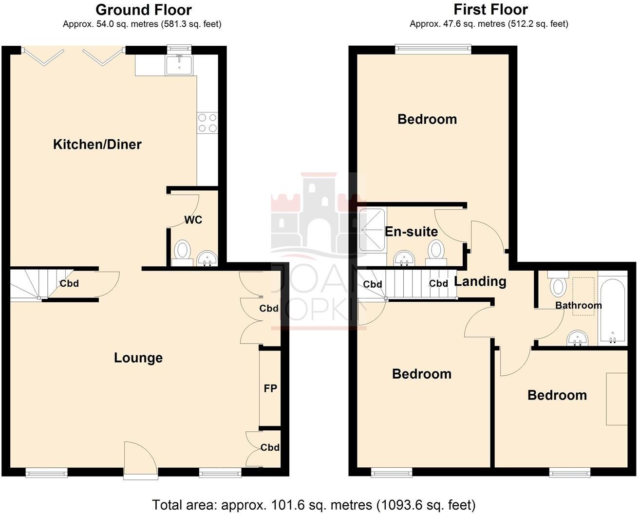 Wexham Street, Beaumaris floorplan