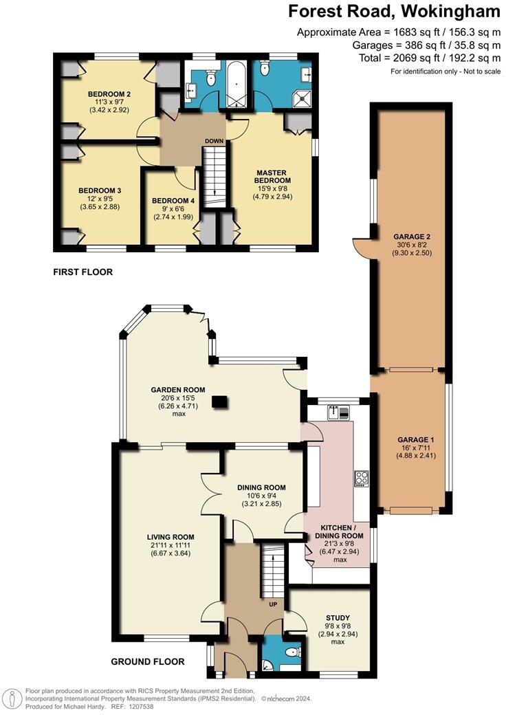 Gatcombe House, Forest Road Wokingham, Berkshire, RG40 5SA floorplan