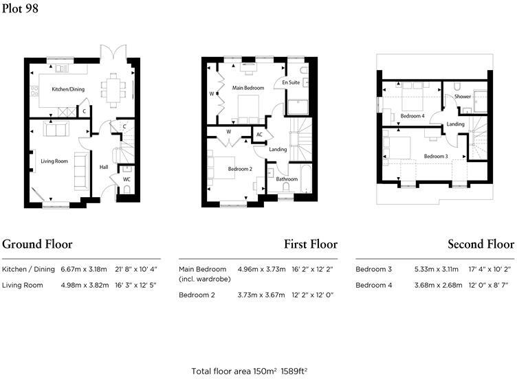 Wimborne floorplan