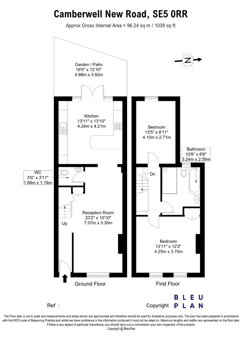 Camberwell New Road, LONDON floorplan