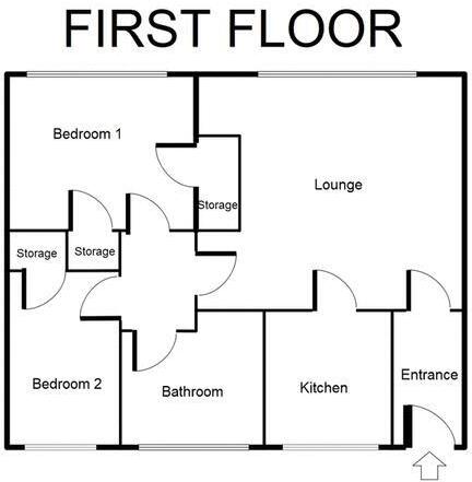 Wake Green Road, Tipton floorplan