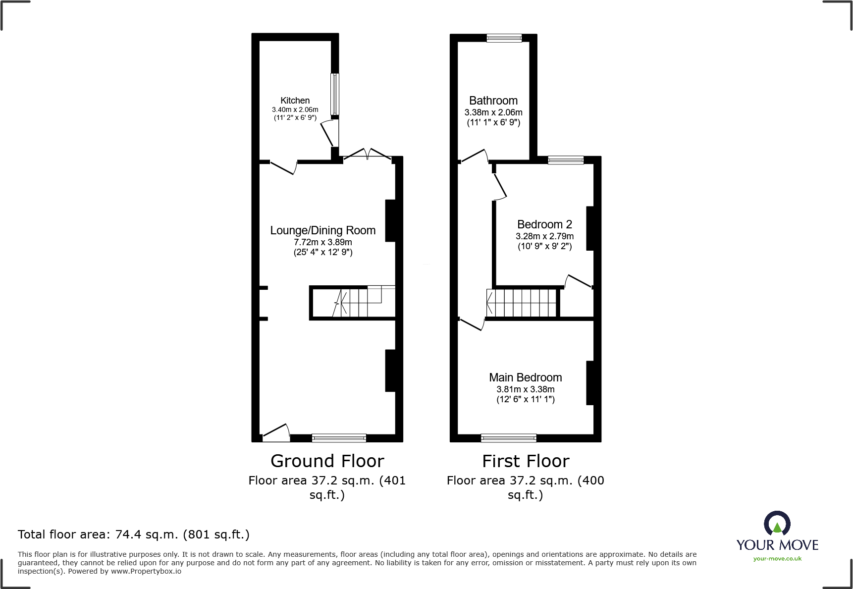 The Mount, Chatham, Kent, ME4 floorplan